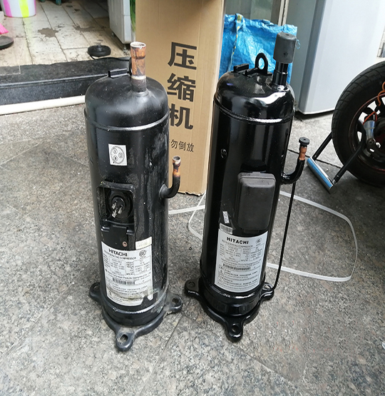 武功中央空调压缩机的更换维修